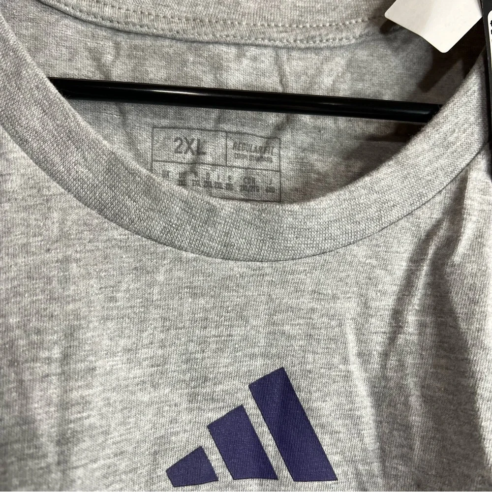 Adidas Gray Huskies Football Tee XXL‎